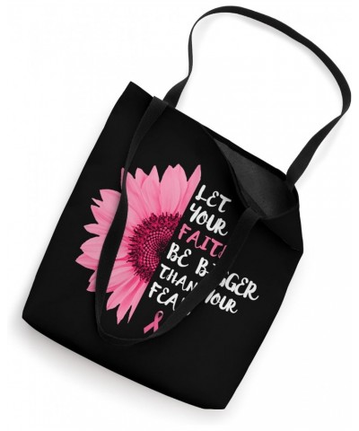 Breast Cancer Awareness Month Flower Pink Ribbon Women Tote Bag $16.52 Totes