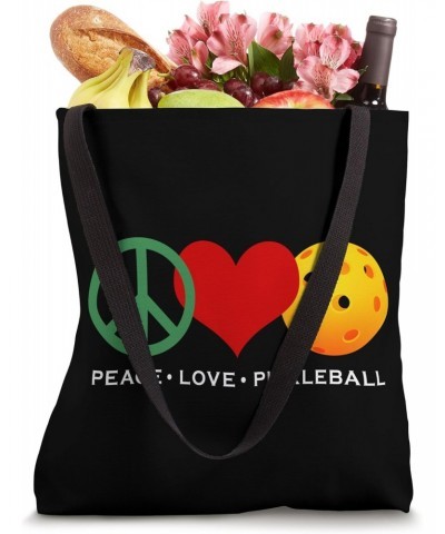 Peace, Love & Pickleball | Men & Women | I Love Pickleball Tote Bag $15.11 Totes