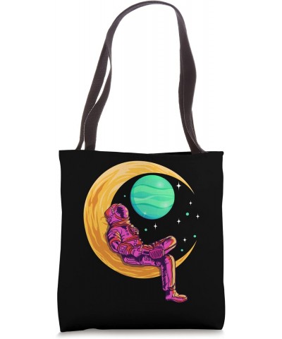 Into I am Premium Cool Art Of Creasent Moon WIth Flexign Tote Bag $12.72 Totes