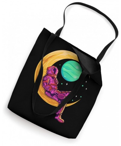 Into I am Premium Cool Art Of Creasent Moon WIth Flexign Tote Bag $12.72 Totes