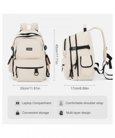 School Backpack for Women Men, Lagre student Backpack high school bookbags Backpacks, Multiple layers Lightweight Commuter Ca...