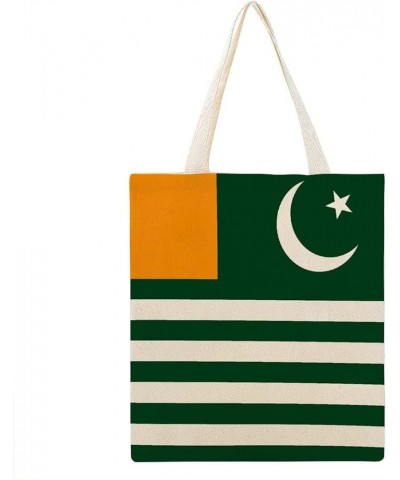 Jamaica Flag Tote Bag National Flag Canvas Tote Bag with Handle Cute Book Bag Shopping Shoulder Bag for Women Girls Kashmir $...