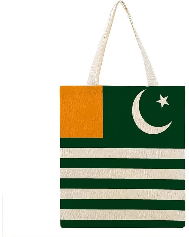 Jamaica Flag Tote Bag National Flag Canvas Tote Bag with Handle Cute Book Bag Shopping Shoulder Bag for Women Girls Kashmir $...