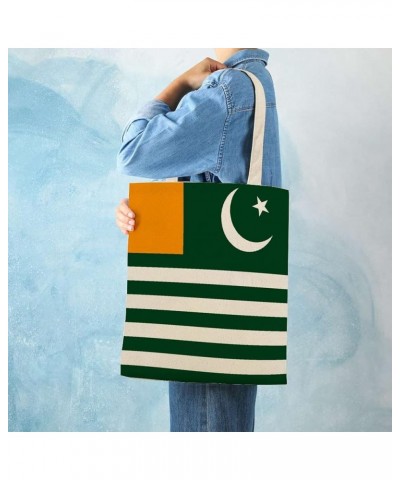 Jamaica Flag Tote Bag National Flag Canvas Tote Bag with Handle Cute Book Bag Shopping Shoulder Bag for Women Girls Kashmir $...