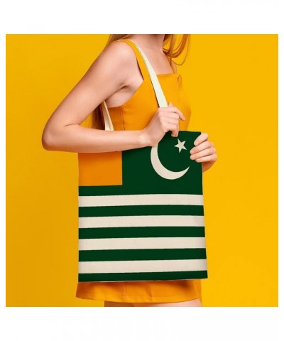 Jamaica Flag Tote Bag National Flag Canvas Tote Bag with Handle Cute Book Bag Shopping Shoulder Bag for Women Girls Kashmir $...