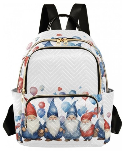 Mini Backpack Purse for Women, Blue Red Dwarf Balloons Travel Bag Casual Daypack Shoulder Bag Medium $13.44 Backpacks