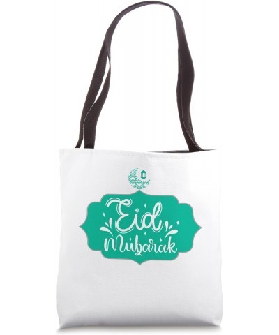 Happy Eid Mubarak 2024 Enjoy The Islamic Celebration Tote Bag $8.82 Totes