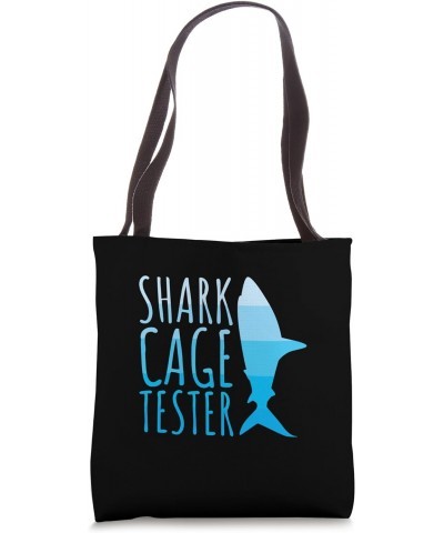 Shark Cage Tester - Arm Amputee Tote Bag $12.90 Totes