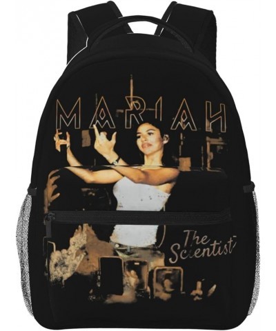 Mariah Music the Scientist Travel Canvas Backpack Multipurpose Daypack Lightweight Bags Adjustable Shoulder Straps Backpack T...