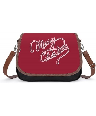 Leather Hobo Bags Women's Crossbody Shoulder Bag Classic City Top Handle Satchels Christmas Dog Red Color6 $24.50 Hobo Bags