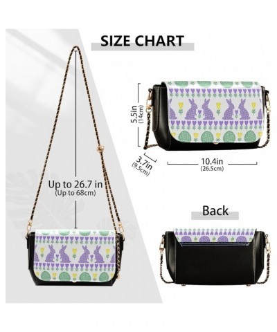 Crossbody Bags for Women Trendy Women's Black Shoulder Bag Small PU Leather Flap Cross Body Bag Handbags Pattern6 $18.44 Cros...