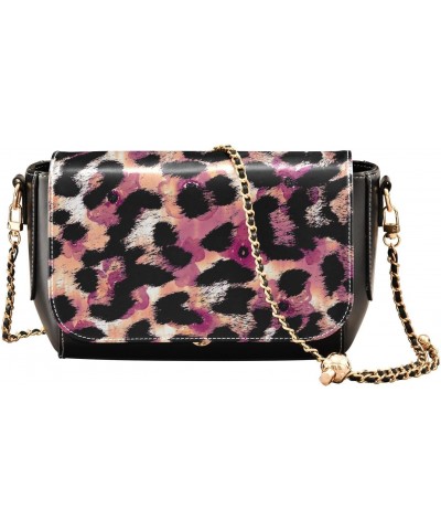 Tie Dye Leopard Crossbody bags for Women Small Crossbody Purses with Adjustable Strap Cell Phone Purse Cross Body Bag for Wom...