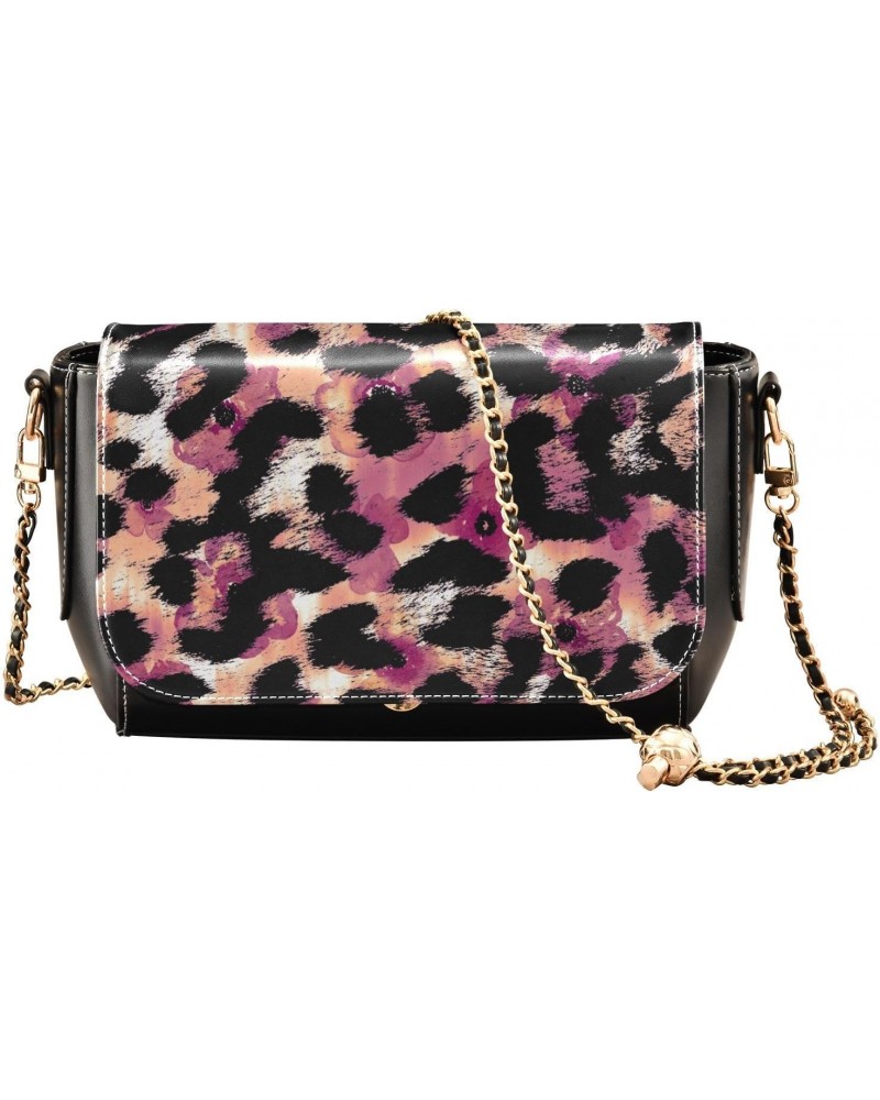 Tie Dye Leopard Crossbody bags for Women Small Crossbody Purses with Adjustable Strap Cell Phone Purse Cross Body Bag for Wom...