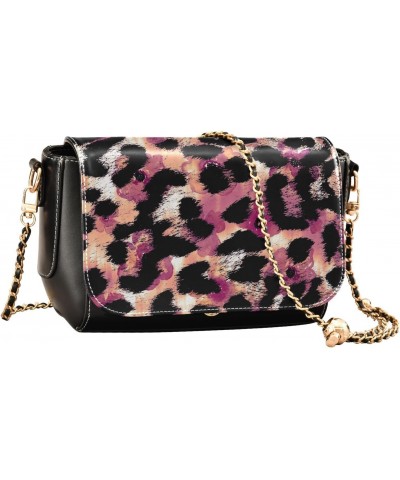 Tie Dye Leopard Crossbody bags for Women Small Crossbody Purses with Adjustable Strap Cell Phone Purse Cross Body Bag for Wom...