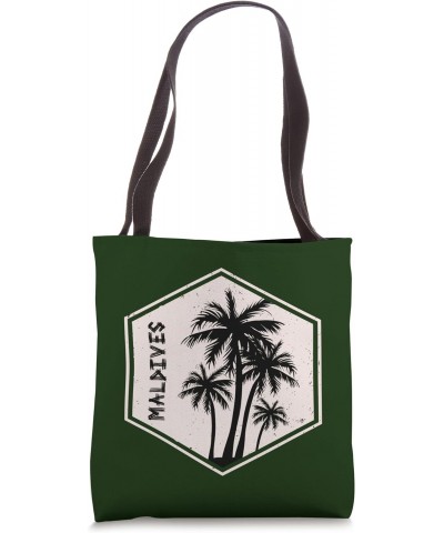 Maldives Palms Beach Surf Diving Travel Island Souvenir Gift Tote Bag $9.12 Totes