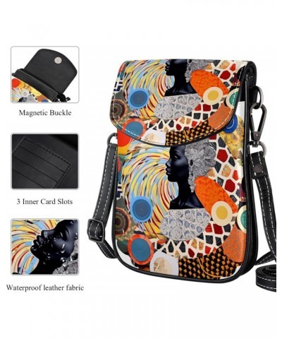 Crossbody Bags for Women,Crossbody Bag Men,Small Sling Bag,Abstract Mandala Flowers,Crossbody Purse $14.79 Crossbody Bags