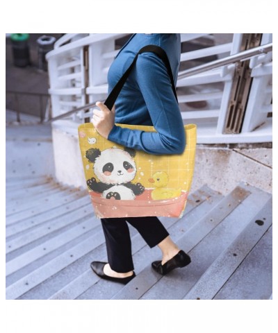 Adorable Animal-Themed Canvas Handbag - Lightweight and Stylish $10.81 Totes