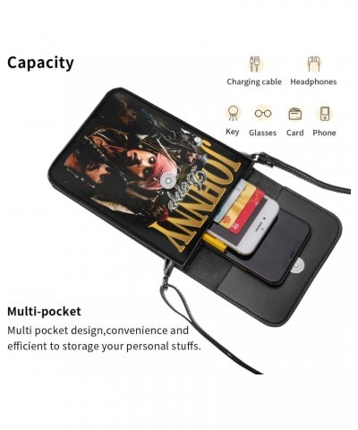 Johnny Depp Small Cell Cell Phone Purse Clutch Handbag For Womens Female $17.35 Crossbody Bags