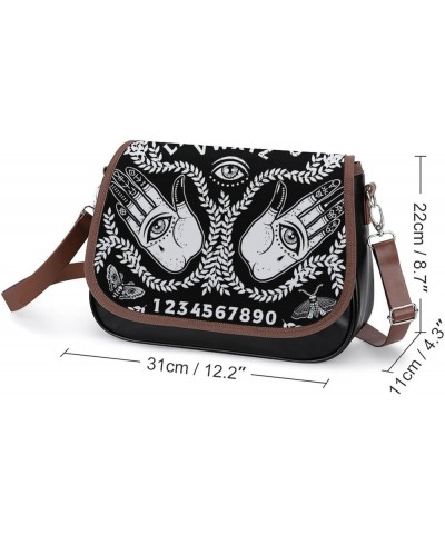 Women's Vintage Crossbody Bag Fashion Shoulder Bag Purse With Adjustable Strap Color904 $17.05 Totes