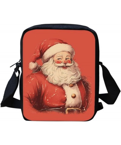 Shoulder Bag Handbag for Women Men,Fashion Cross Body Bag Santa Claus $10.25 Crossbody Bags