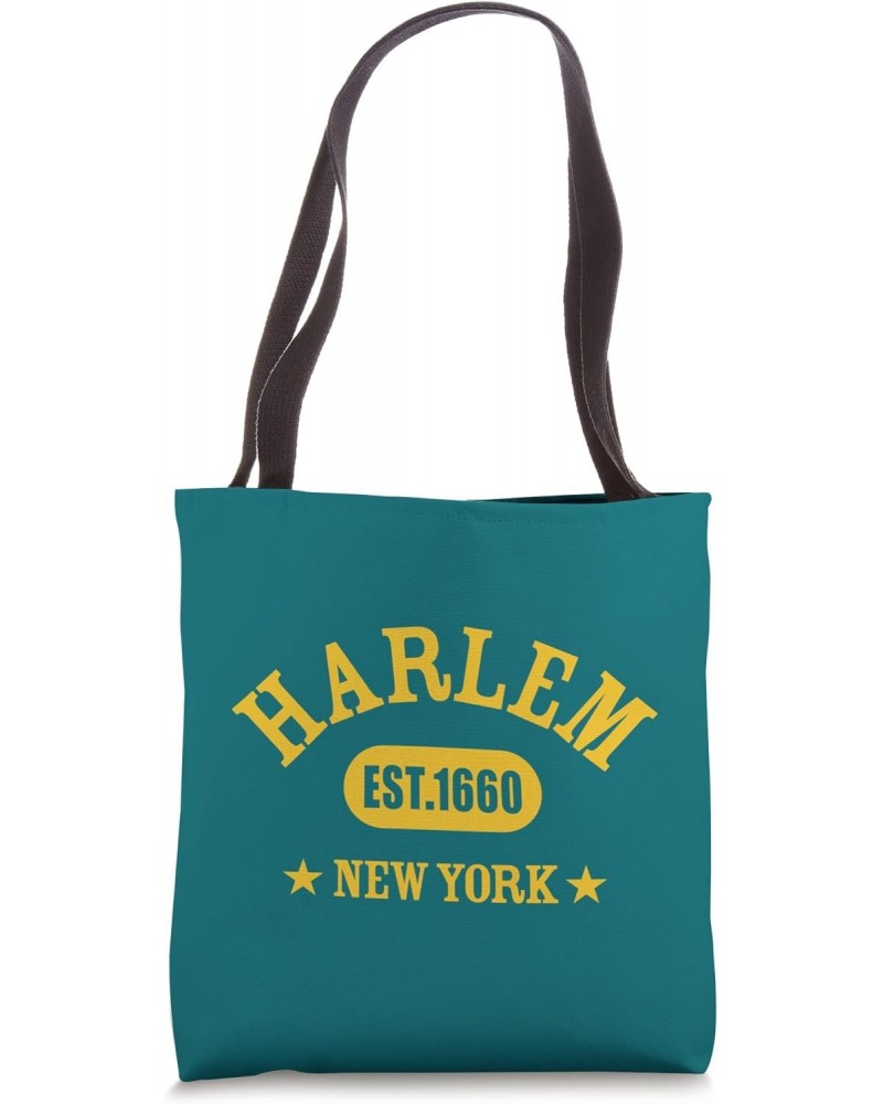 HARLEM NEW YORK, Est. Established 1660, NYC Athletic Design Tote Bag $11.40 Totes