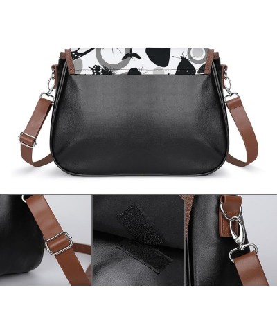 Crossbody Bags for Women, Leather Purses Crossbody Handbag Purse with Adjustable Strap Pattern (850) $21.31 Totes