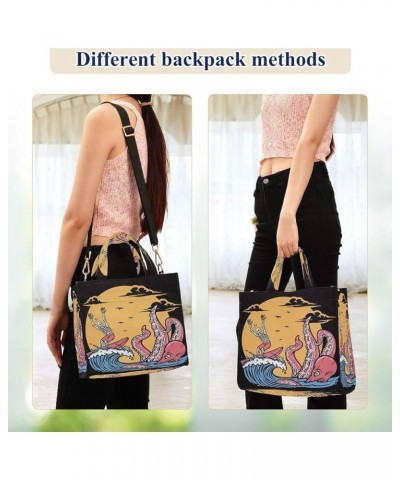 Corduroy Tote Bag for Women, Embroidery Skull Tote Bag Crossbody Hobo Handbag Shoulder Bag for Work Travel Goth 709 $13.80 Totes