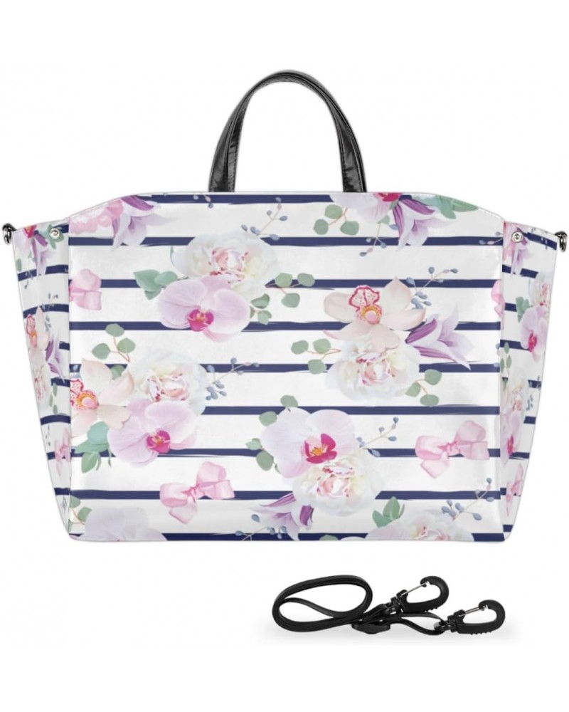 Beautiful Flower Large Tote Bag Women Should Bag Extra Large Tote Bags Waterproof Big Aesthetic Crossbody Tote Bag with inner...