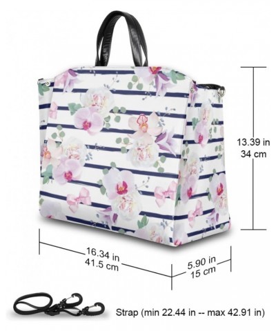 Beautiful Flower Large Tote Bag Women Should Bag Extra Large Tote Bags Waterproof Big Aesthetic Crossbody Tote Bag with inner...