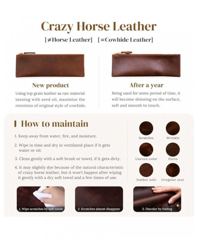 Small Crossbody Bags for Women Trendy RFID Blocking Cross body Bag Leather Cell Phone Wide Strap Shoulder Purses Dark Brown $...