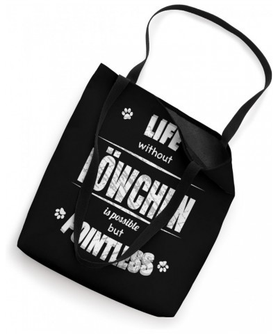 Life Without Löwchen Is Pointless Dog Lover Tote Bag $10.08 Totes