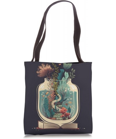 book adventure lover reading library cute read Tote Bag $9.24 Totes