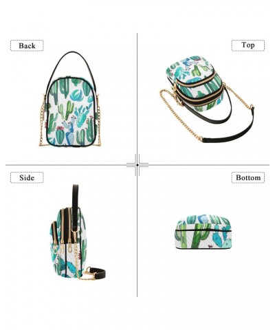 Cell Phone Purse Cactus Light Summer Crossbody Handbag Durable Shoulder Bag Sturdy Travel Pouch Compact Chic Bag for Women Da...