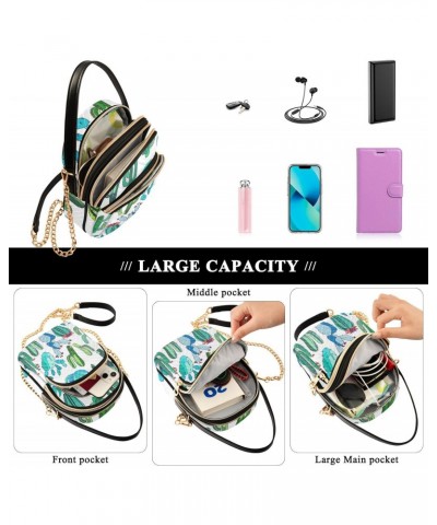 Cell Phone Purse Cactus Light Summer Crossbody Handbag Durable Shoulder Bag Sturdy Travel Pouch Compact Chic Bag for Women Da...