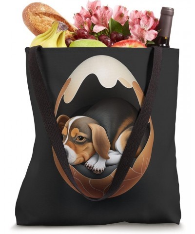 Funny dog in the egg Design dog owner Humor Sarcastic puppie Tote Bag $12.62 Totes