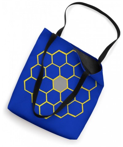 James WEBB Space Telescope Mirrors Honeycomb Pattern JWST Tote Bag $14.88 Totes