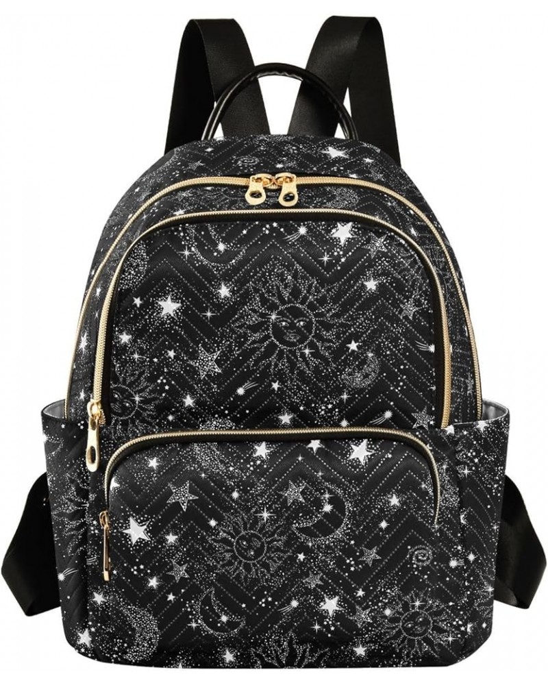 Space Galaxy Sun Backpack Purse for Women Fashion Travel Bag Ladies Shoulder Bags with Strap Handbag Lady Purse,M Small $20.9...