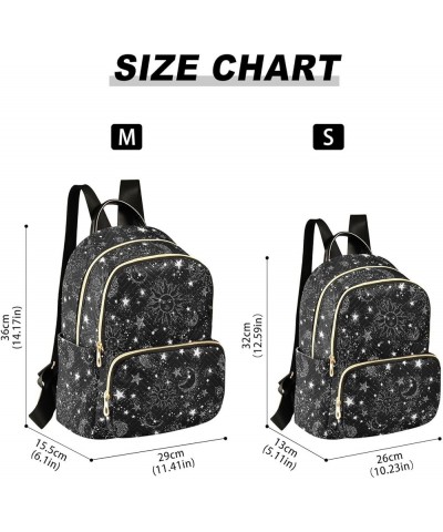 Space Galaxy Sun Backpack Purse for Women Fashion Travel Bag Ladies Shoulder Bags with Strap Handbag Lady Purse,M Small $20.9...