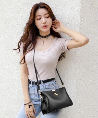 Women's One Shoulder Crossbody Bag Simple Women's Large Capacity Bucket Bag Backpack, White, 25 * 11 * 17CM Khaki 25*11*17CM ...