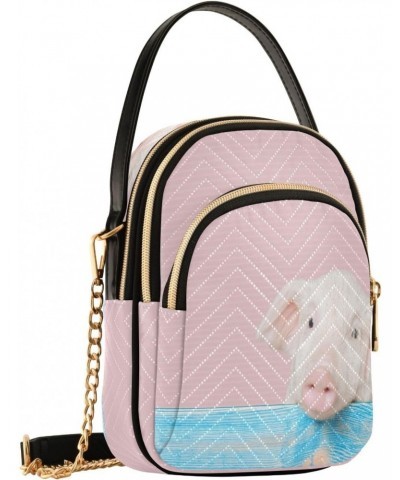 Chain Crossbody Bags for Women Animal Pig Quilted Shoulder Crossbody Handbags Travel Cross Body Cell Phone Purses Bags $8.82 ...