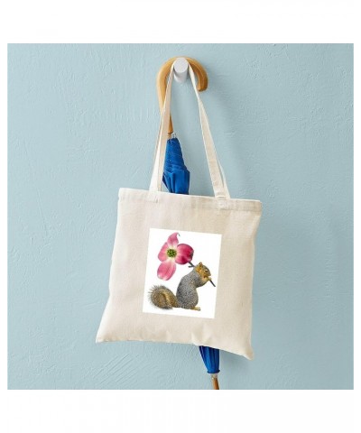 Squirrel Girl Let's Get Nuts Tote Bag Natural Canvas Tote Bag, Cloth Shopping Bag Squirrel Pink Flower Tote Bag $8.79 Travel ...