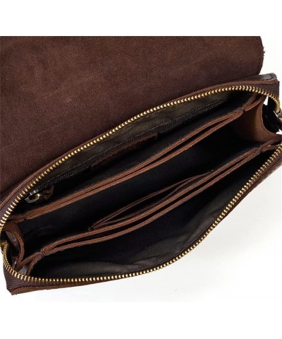 Multifunctional Wallet Clutch Bag Retro Men's Clutch Bag Large-Capacity Hand-held Wallet Bag (Color : B, Size : 6 * 24 * 15cm...