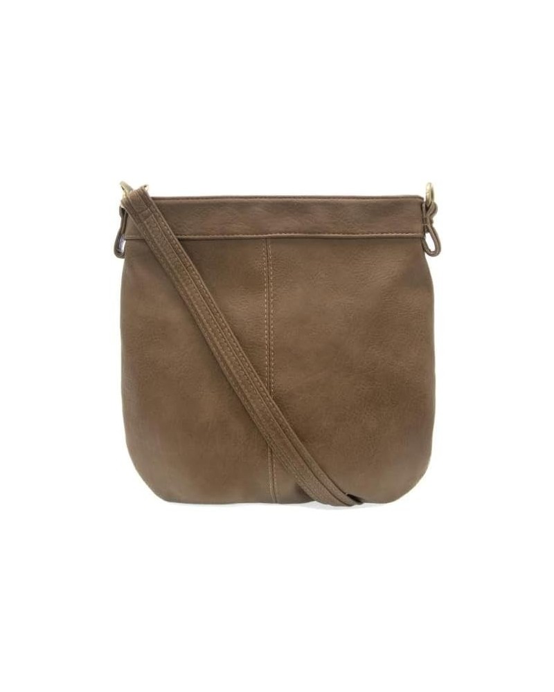 Women's Fashion Purse Cheyenne Medium Crossbody Bag 508 - Taupe $36.72 Crossbody Bags