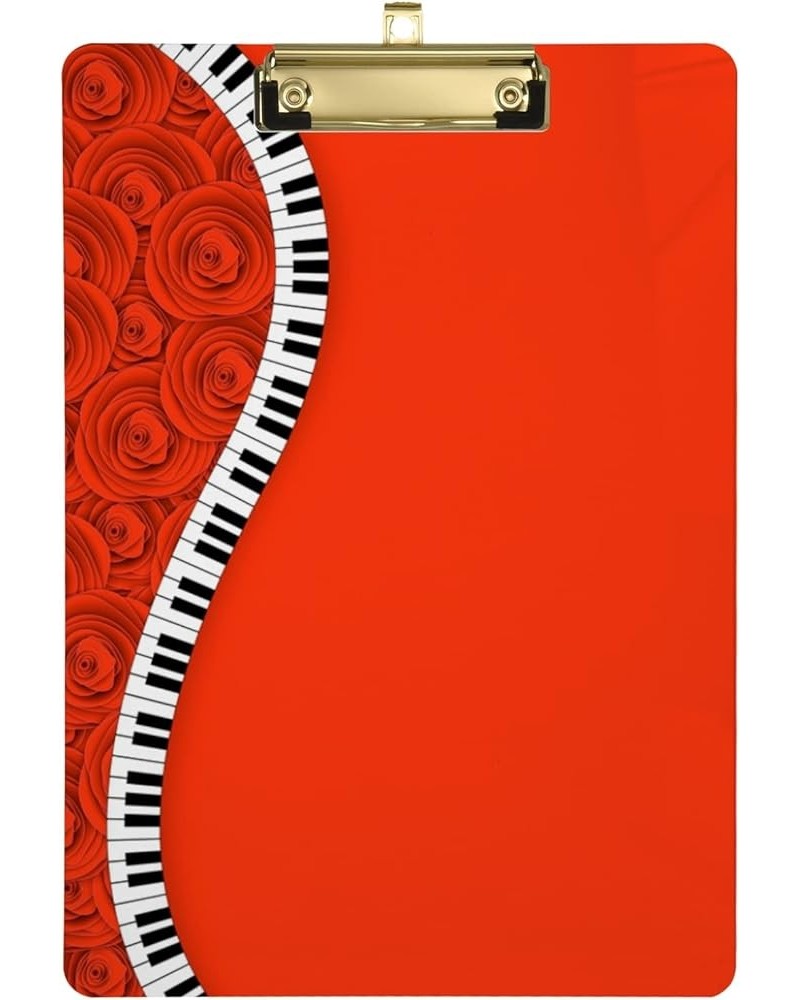 Lady Bug Polka Dot lipboard Letter Size for Students, Women, Man, 9" x 12.5", with Low Profile Metal Clip Multi09 $11.99 Wallets