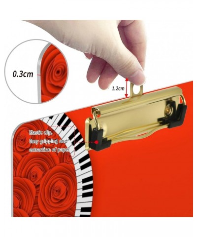 Lady Bug Polka Dot lipboard Letter Size for Students, Women, Man, 9" x 12.5", with Low Profile Metal Clip Multi09 $11.99 Wallets