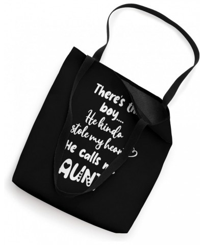 Gift from Nephew for Sister This Boy Calls Me Aunt Tote Bag $16.80 Totes