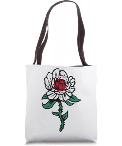 Japan Flag Flower Rose Pet Funny Cherry Blossom Anime Sakura Tote Bag $15.00 Totes