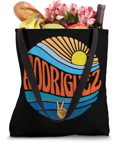 Rodriguez Shirt Vintage Sunset Rodriguez Groovy Tie Dye Tote Bag $16.08 Totes