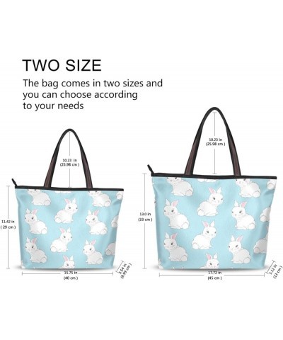 Tote Bag for Women with Zipper,Polyester Tote Purse Holiday Tote Bag Work Handbag Women Gift 13 $11.63 Totes