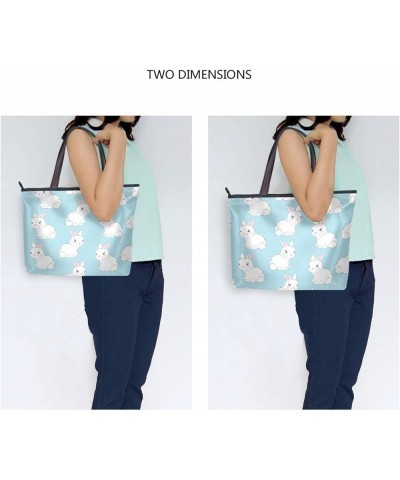 Tote Bag for Women with Zipper,Polyester Tote Purse Holiday Tote Bag Work Handbag Women Gift 13 $11.63 Totes